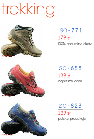 SOZA buty trekking gwarancja najniższej ceny