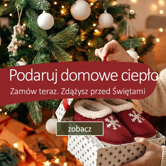 Kapcie pod choinkę