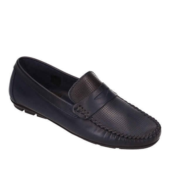 Obuwie męskie półbuty mokasyny skórzane