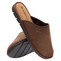 Obuwie domowe męskie niskie klapki