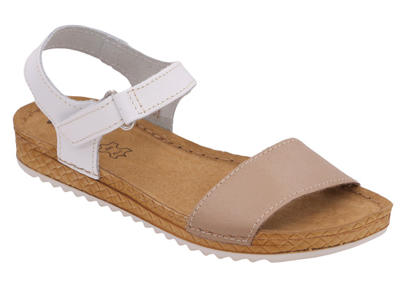 Sandały damskie na rzep