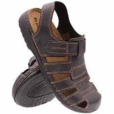 Sandały męskie rekreacyjne zakryte palce