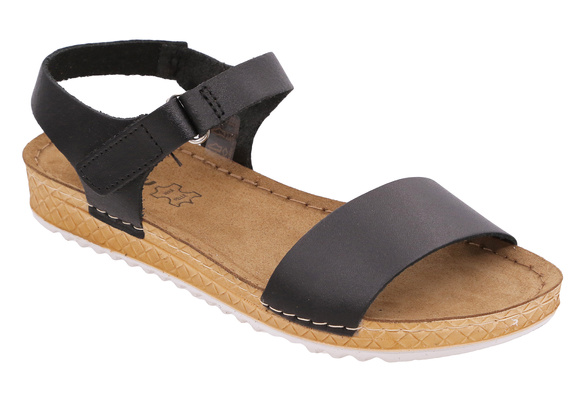 Sandały damskie na rzep