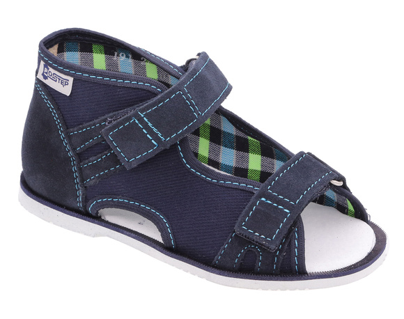 Kapcie dziecięce profilaktyczne na rzepy