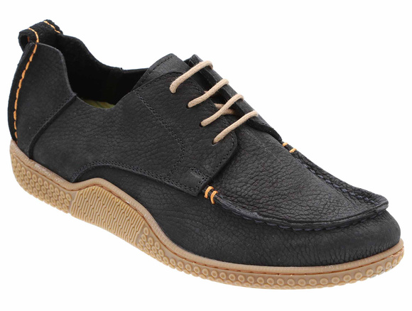 Obuwie męskie półbuty mokasyny sznurowane