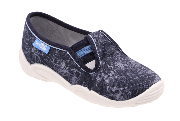 Kapcie dziecięce obuwie tekstylne na gumce