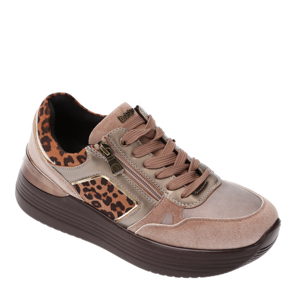 Obuwie damskie sportowe sneakers na suwak