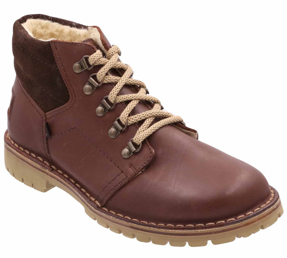 Obuwie zimowe ocieplane trapery męskie / młodzieżowe