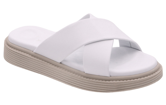 Klapki damskie profilaktyczne wrażliwe stopy