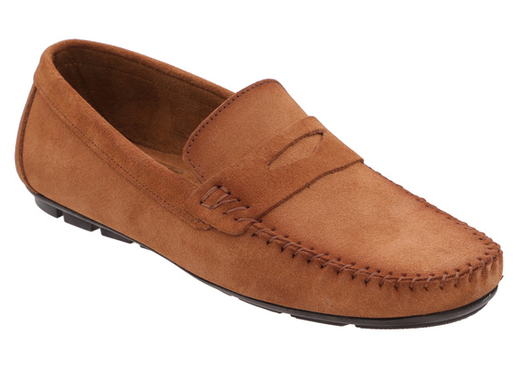 Obuwie męskie półbuty mokasyny skórzane