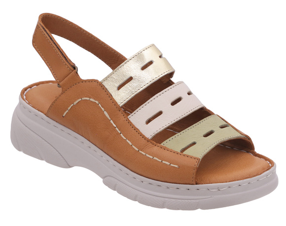 Sandały damskie profilaktyczne wrażliwe stopy