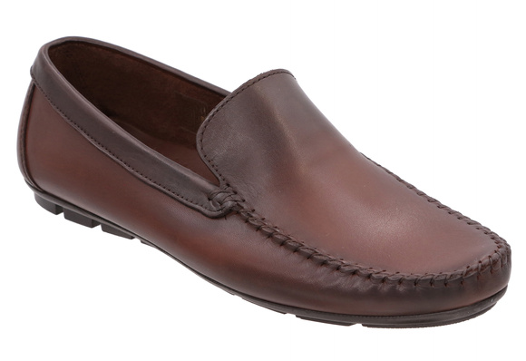 Obuwie męskie półbuty mokasyny ze skóry